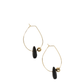 Joie De Vivre Earrings | Gold - Black