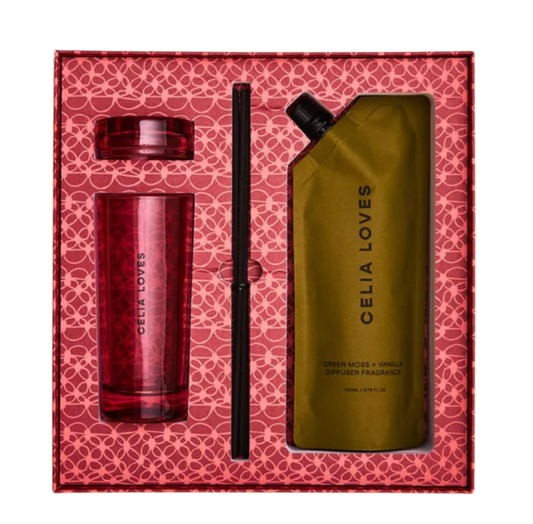 Diffuser Set | Green Moss + Vanilla | 200ml