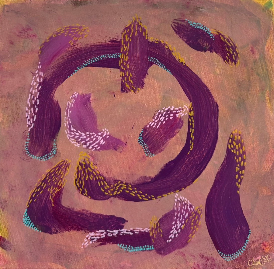 Strength in Softness | Claire Foord | 30 x 30cm High