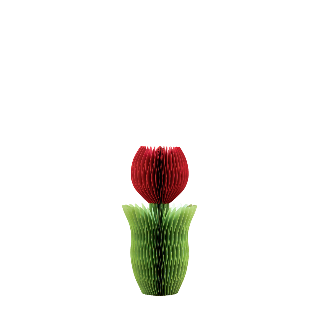 Paper Decor Tulip | Mulberry + Moss | 45cm