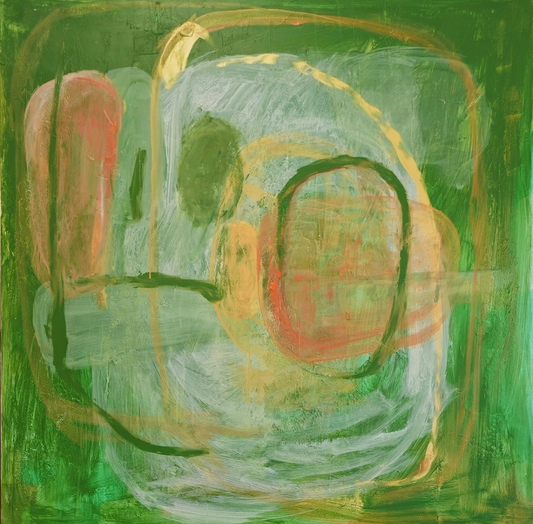 In the Spaces Between | Claire Foord | 120 x 120cm High