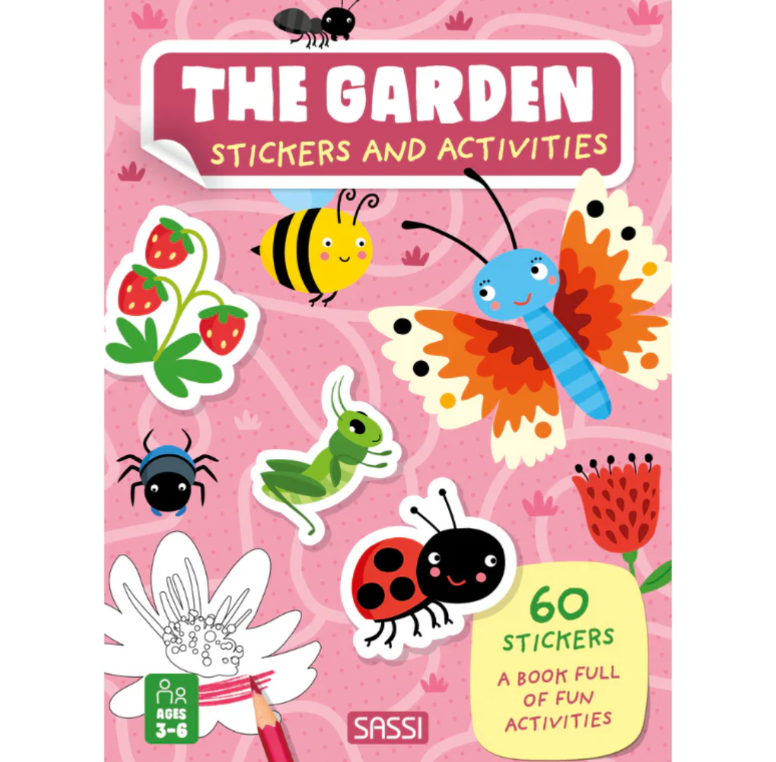 Sticker + Activity Book | The Garden