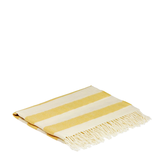 Baby Lambswool Blanket | Lemon
