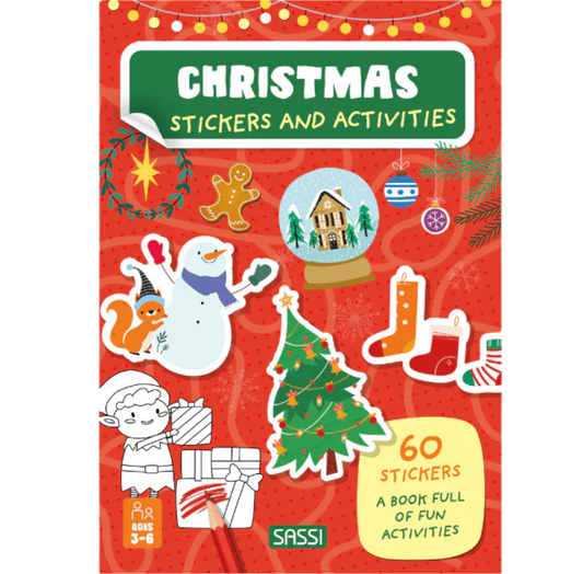 Sticker + Activity Book | Christmas