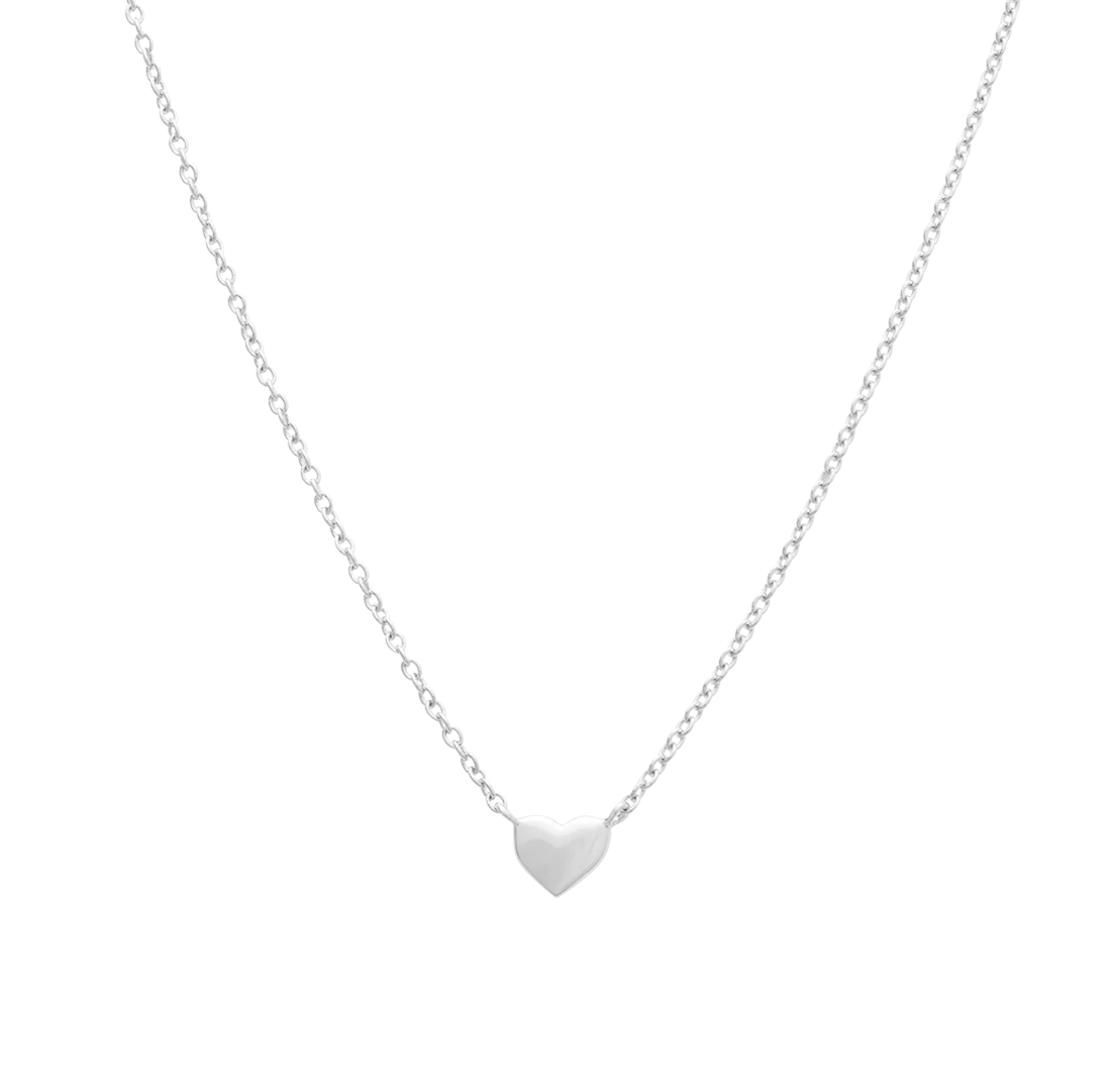 L'Amour Heart Necklace | Sterling Silver