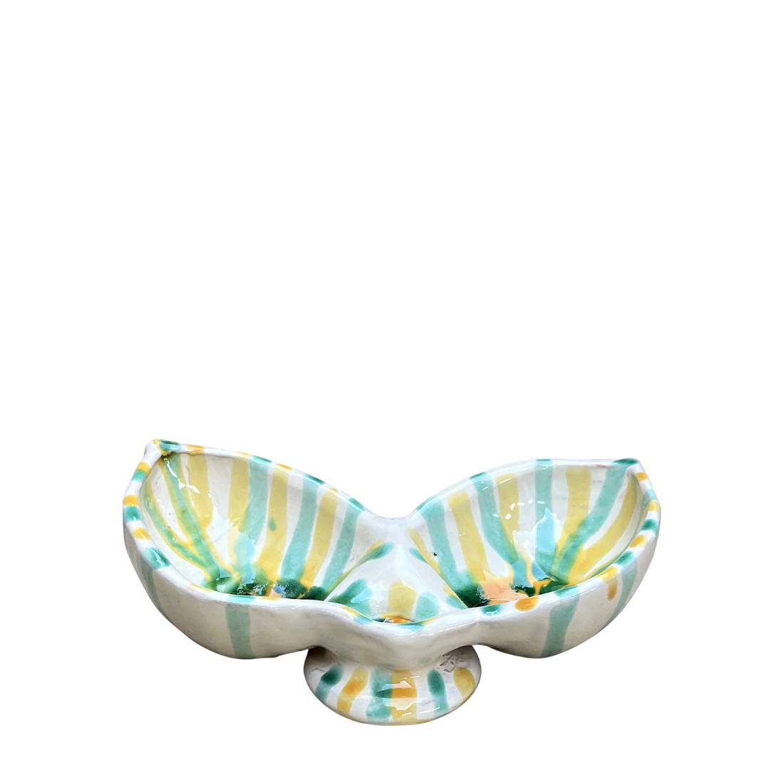 Frutti Dipping Bowl | Sea Green + Orange