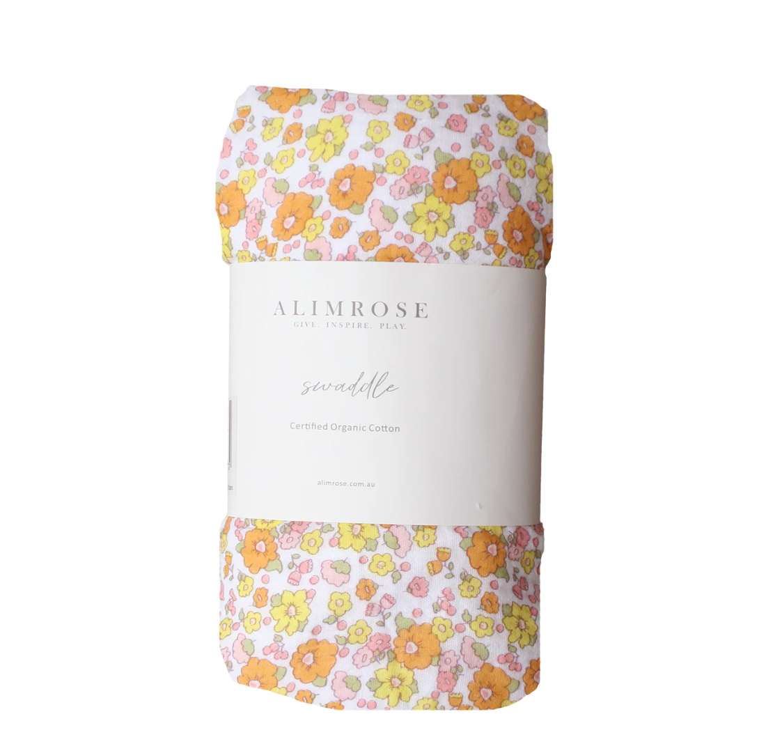 Muslin Swaddle | Sweet Marigold