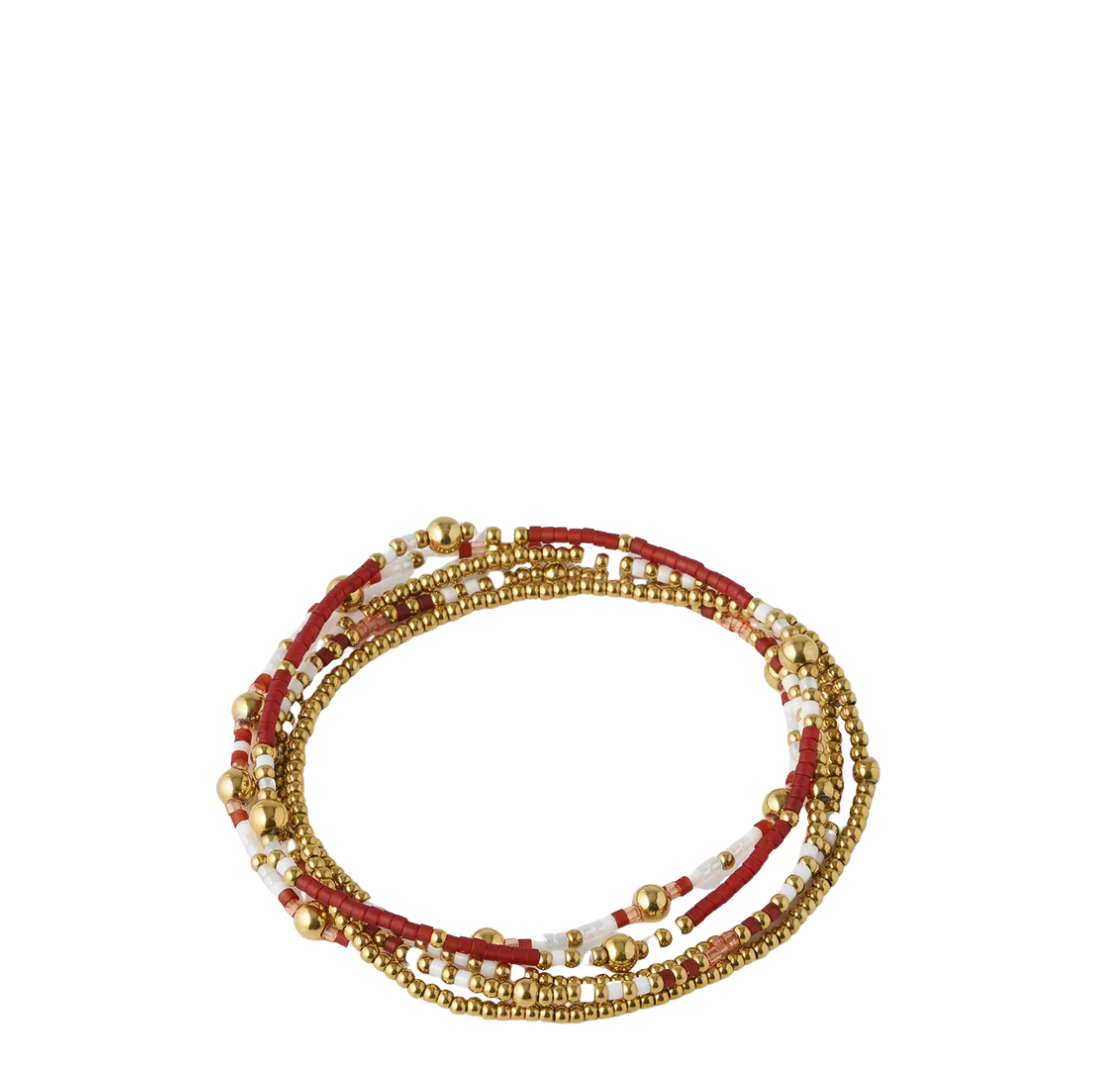 Nellie Bracelet | Burgundy