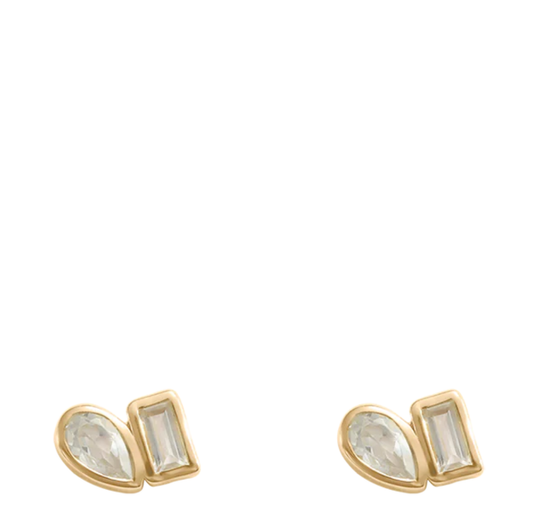 Place Studs | 18k Gold Vermeil