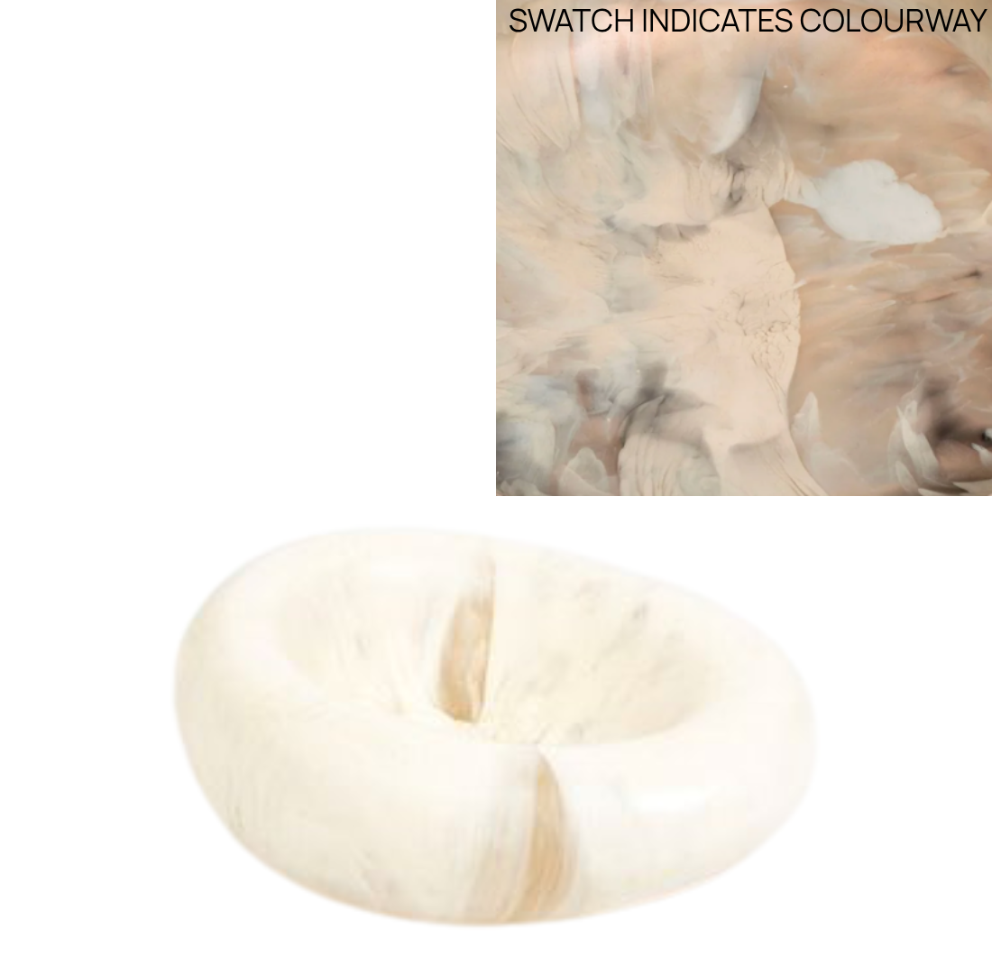 Drift Dish | Sandy Pearl | Medium