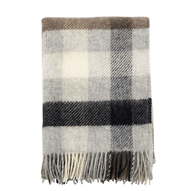 Blanket | Multi Grey | Gotland Wool
