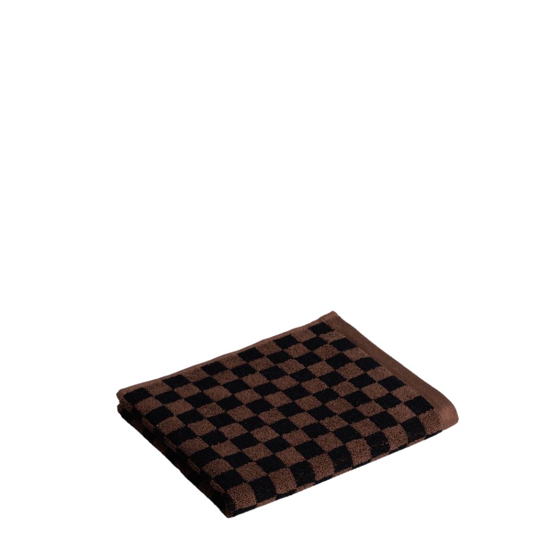 Josephine Hand Towel | Tabac + Noir