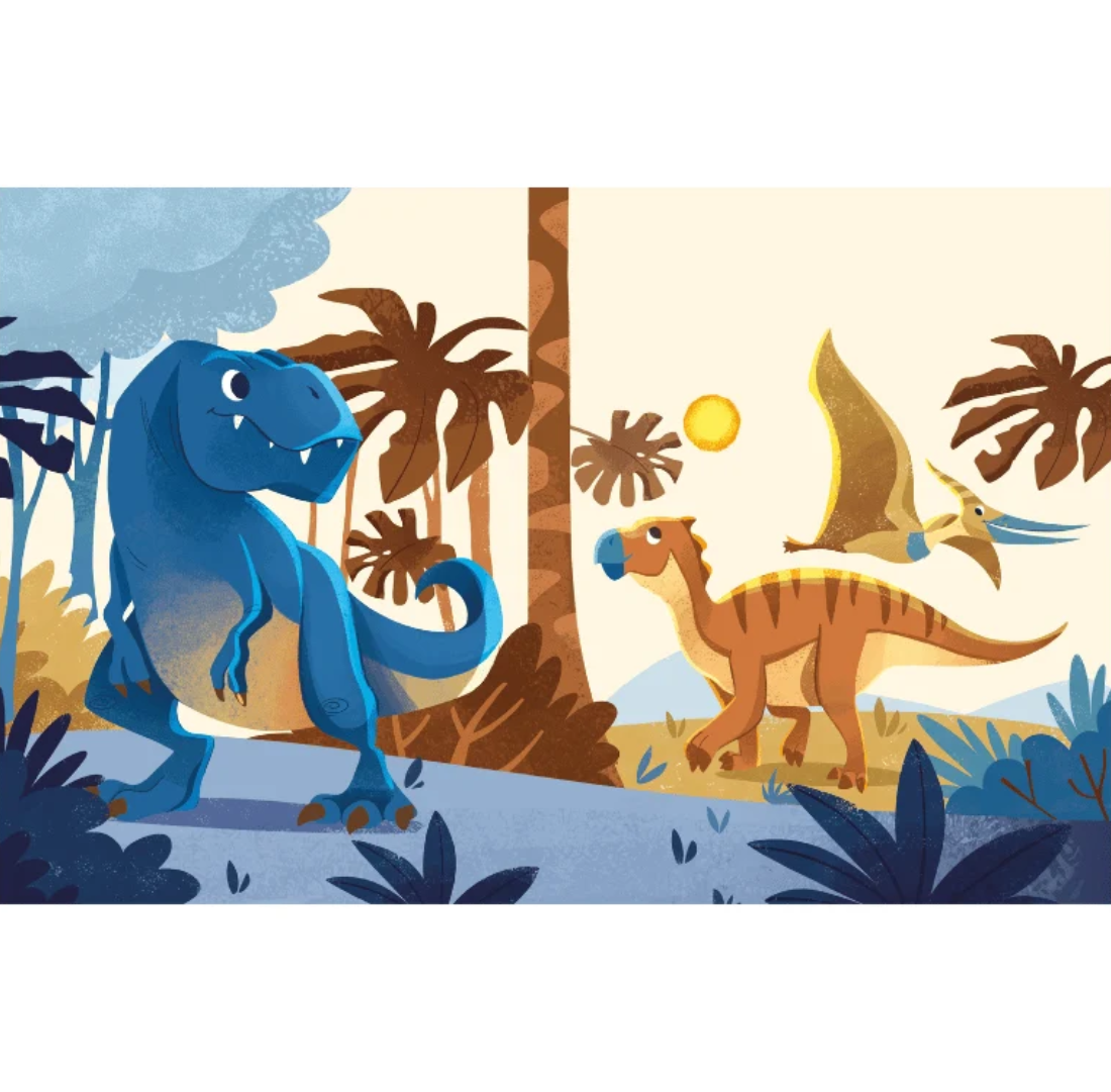 Reusable Paint Brush Book | Dinosaurs