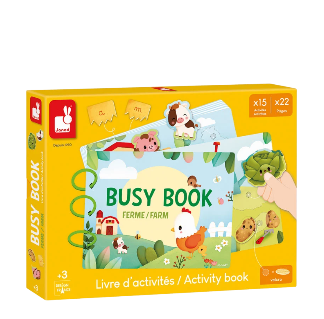 Farm Busy Book