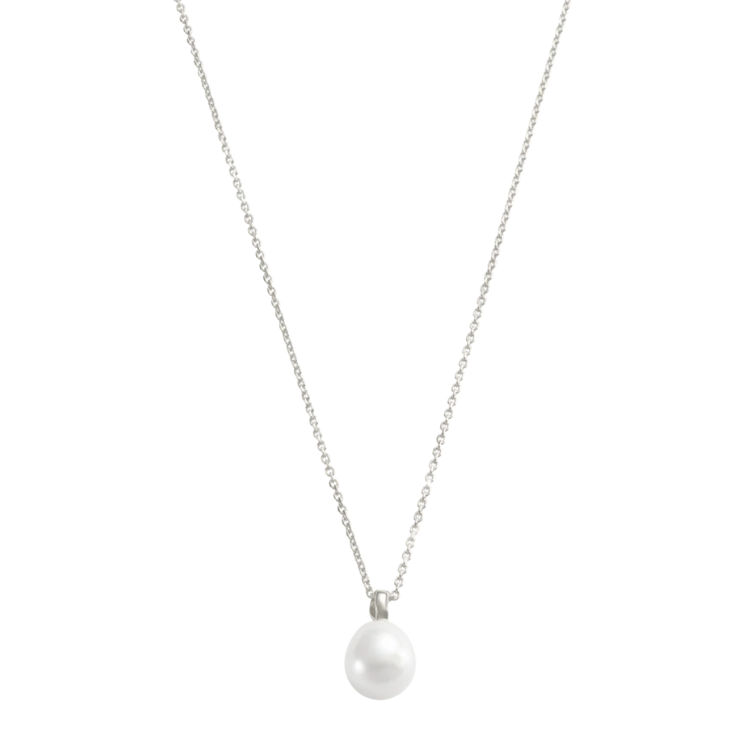 Maris Pearl Necklace | Sterling Silver