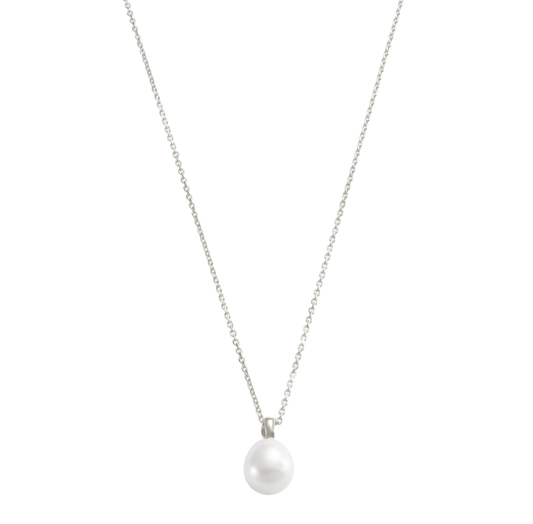 Maris Pearl Necklace | Sterling Silver