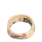 Large Organic Bangle | Sandy Pearl