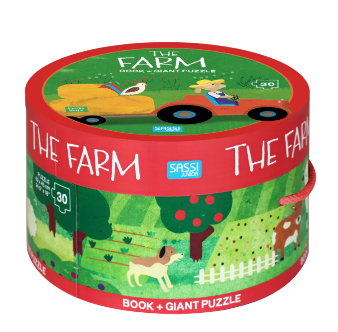 Giant Puzzle + Book | The Farm