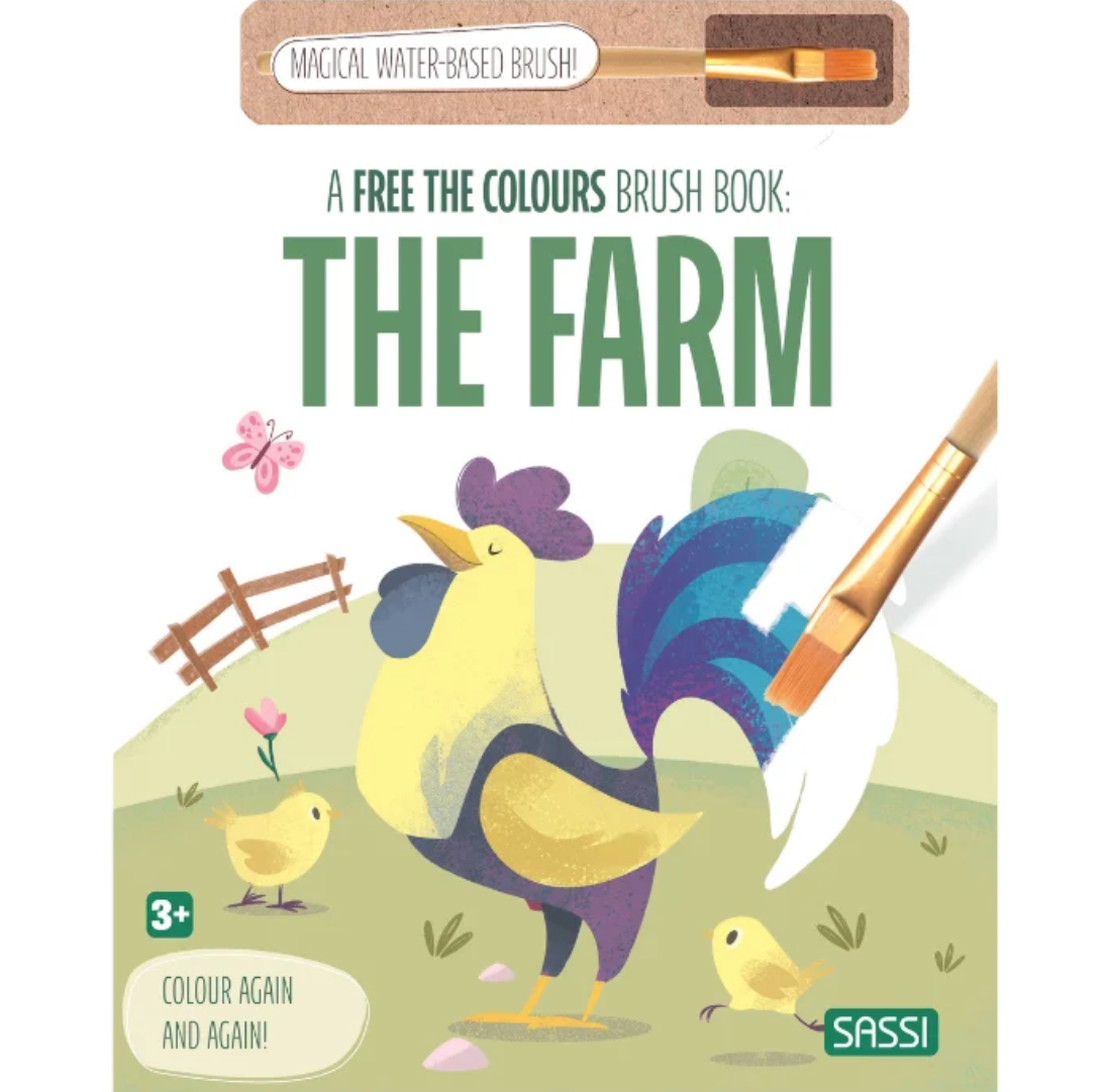 Reusable Paint Brush Book | The Farm