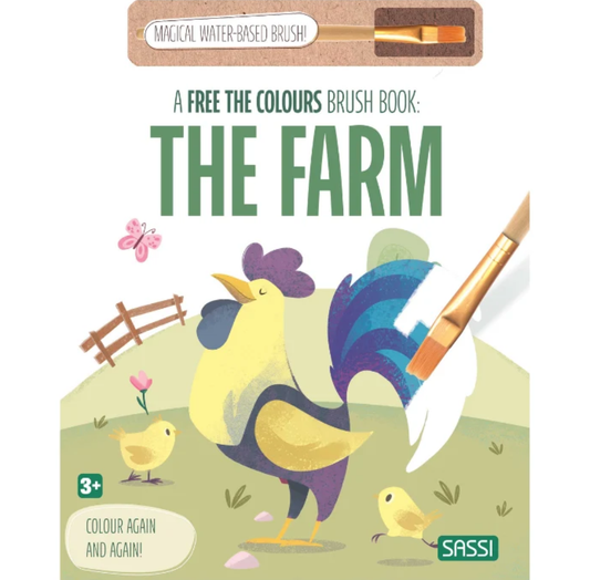 Reusable Paint Brush Book | The Farm