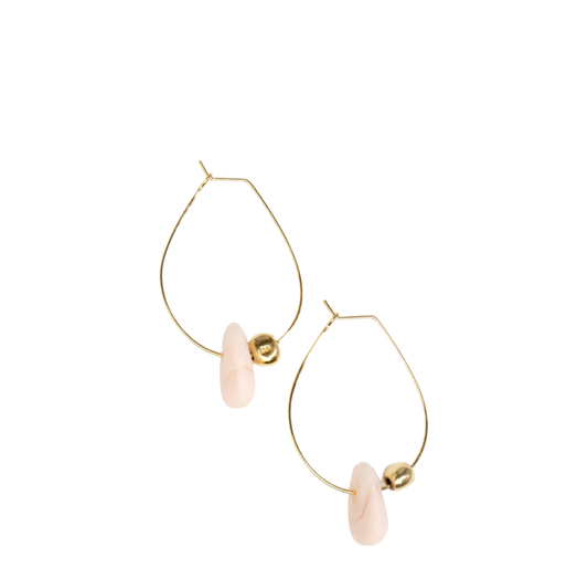 Joie De Vivre Earrings Gold | Rose