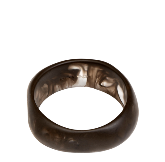 Large Organic Bangle | Cocoa