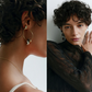 Joie De Vivre Earrings Gold | Olive