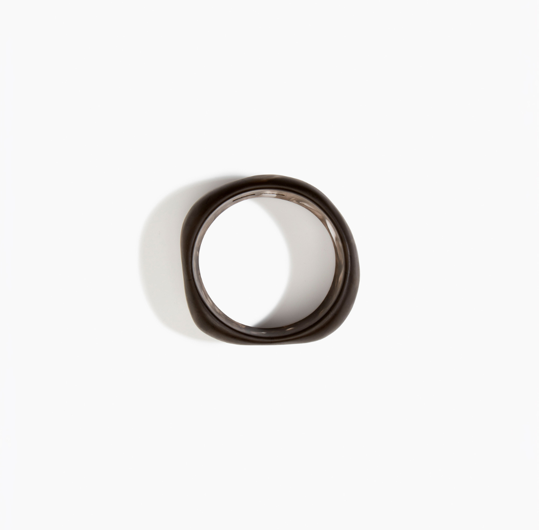 Large Organic Bangle | Cocoa