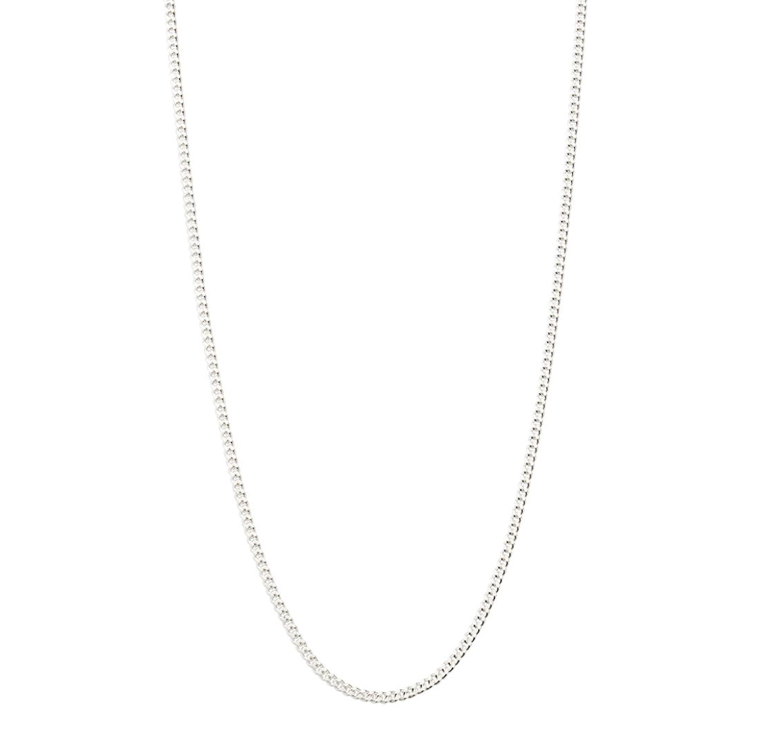 Bespoke Curb Chain | 16-18" Sterling Silver