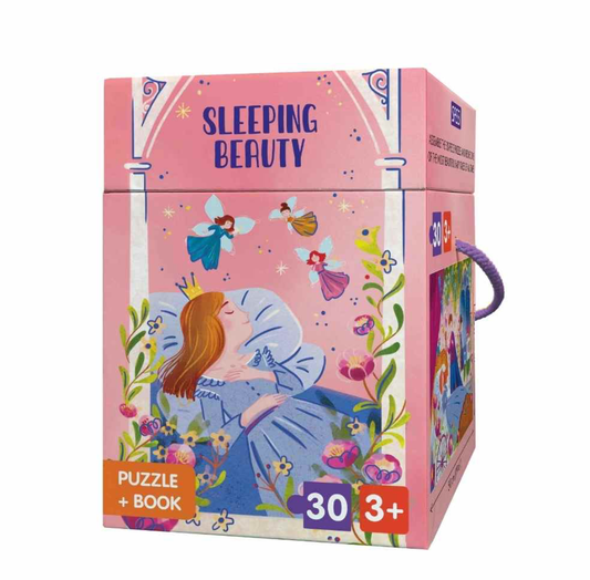 Sassi Fairy Tale Puzzle & Book Set - Sleeping Beauty