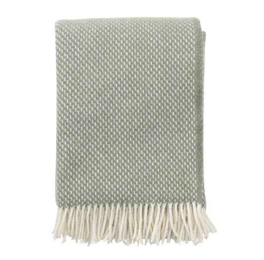Blanket | Dusty Green | Brushed Lambswool