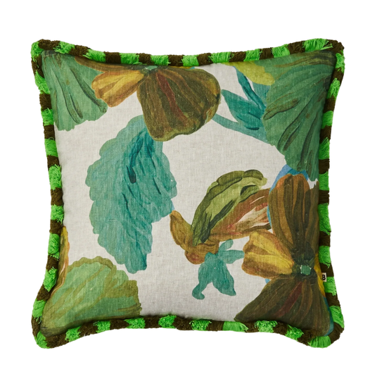Wild Pansy | Verde | 50x50cm