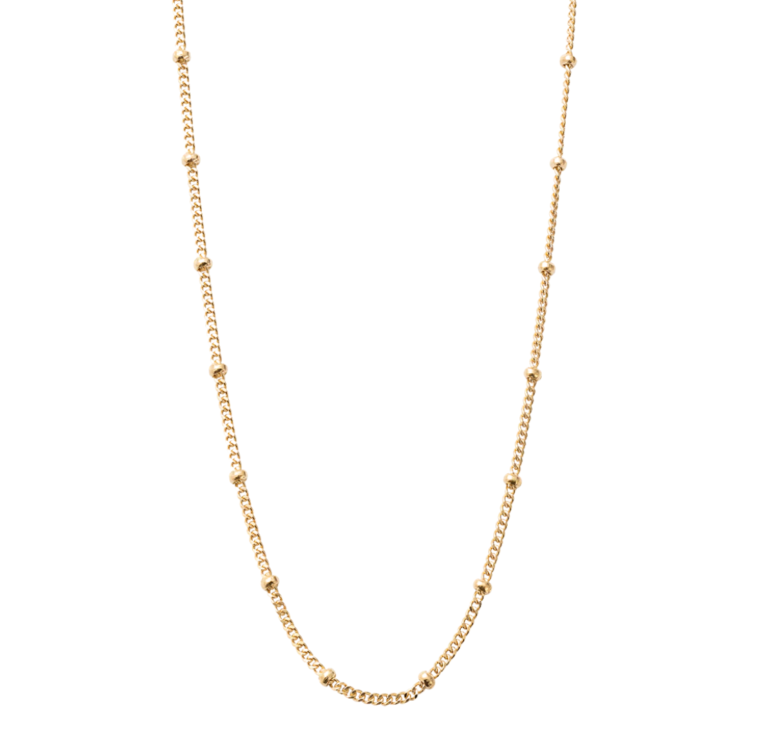 Bespoke Ball Chain 16-18" | 18K Gold Vermeil