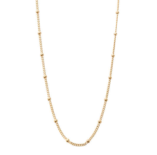 Bespoke Ball Chain 16-18" | 18K Gold Vermeil