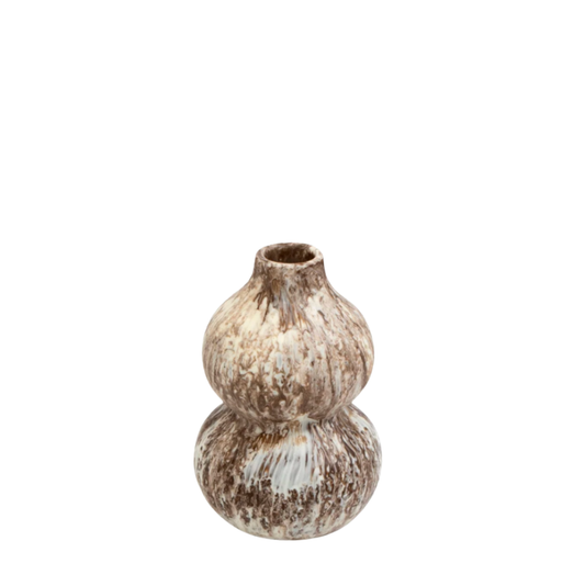 Lotus Seed Vase | Cappucino