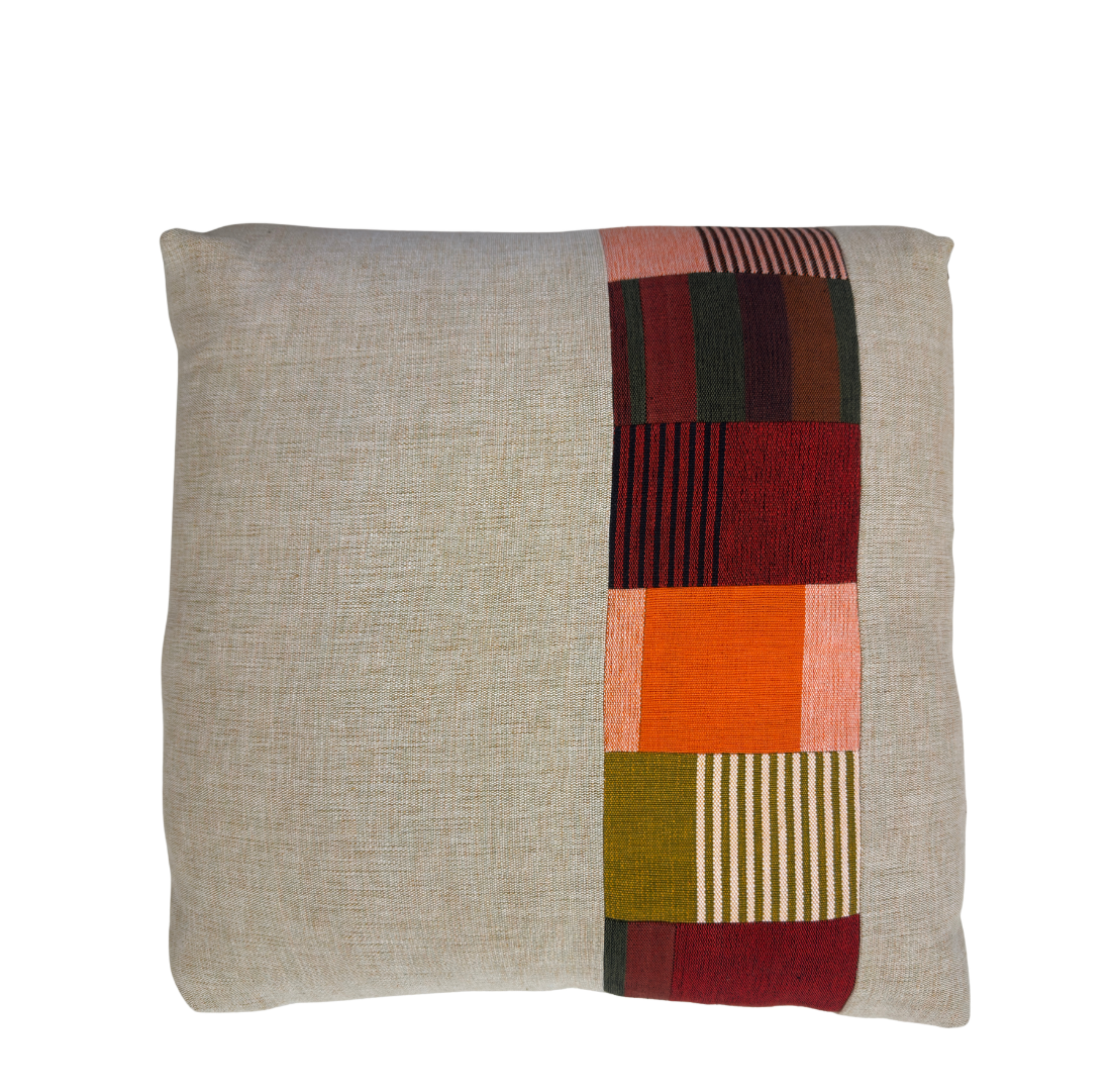 Patchwork Stripe Neutral Base | Rouge Olive