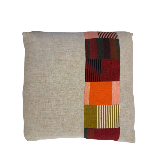 Patchwork Stripe Neutral Base | Rouge Olive