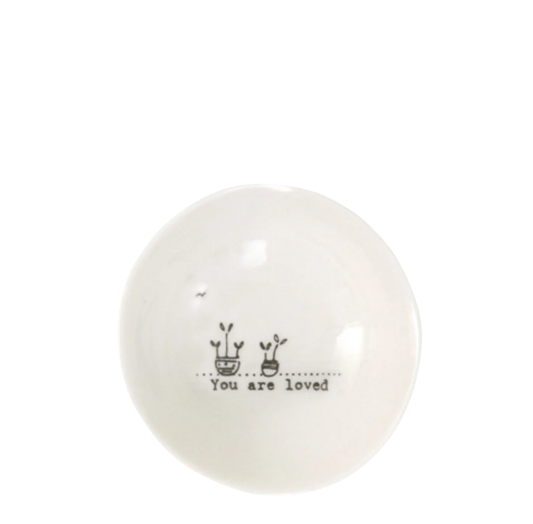 Porcelain Bowl | You Are Loved