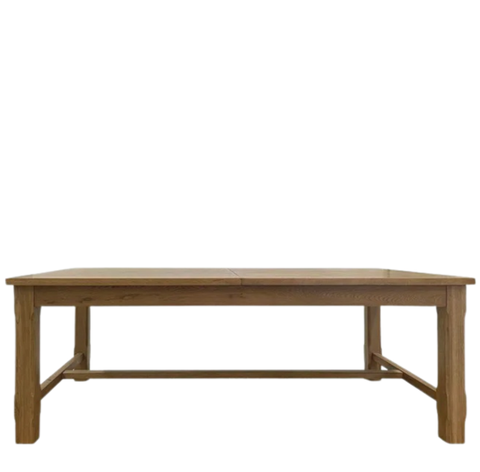 Extendable 3.1 m Hamptons Oakwood Dining Table