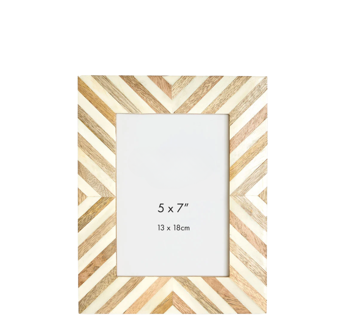 Tova Bone Inlay Frame