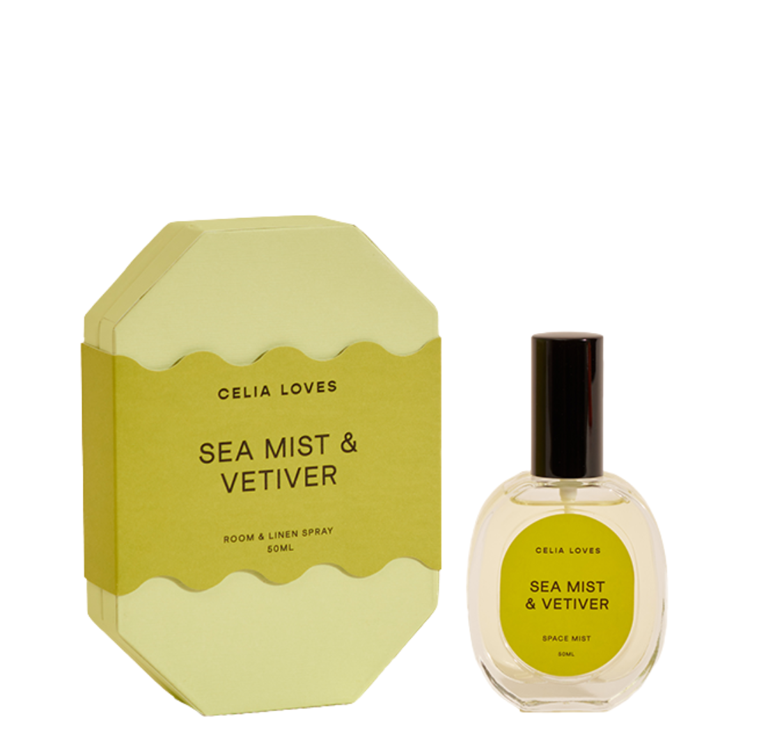 Room Spray |  Sea Mist + Vetiver | 50ml