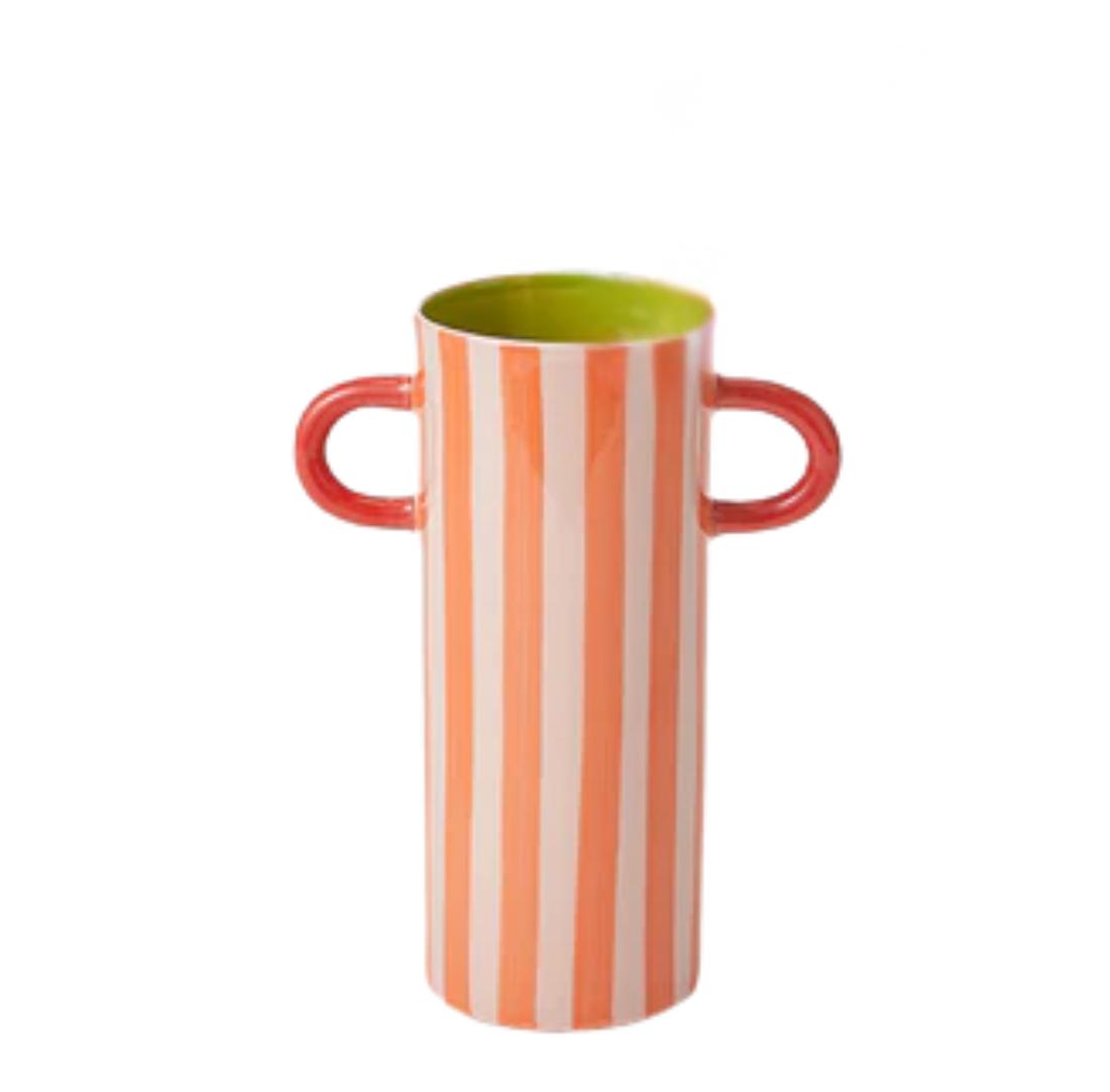 Griffe Bud Vase | Warm Stripe