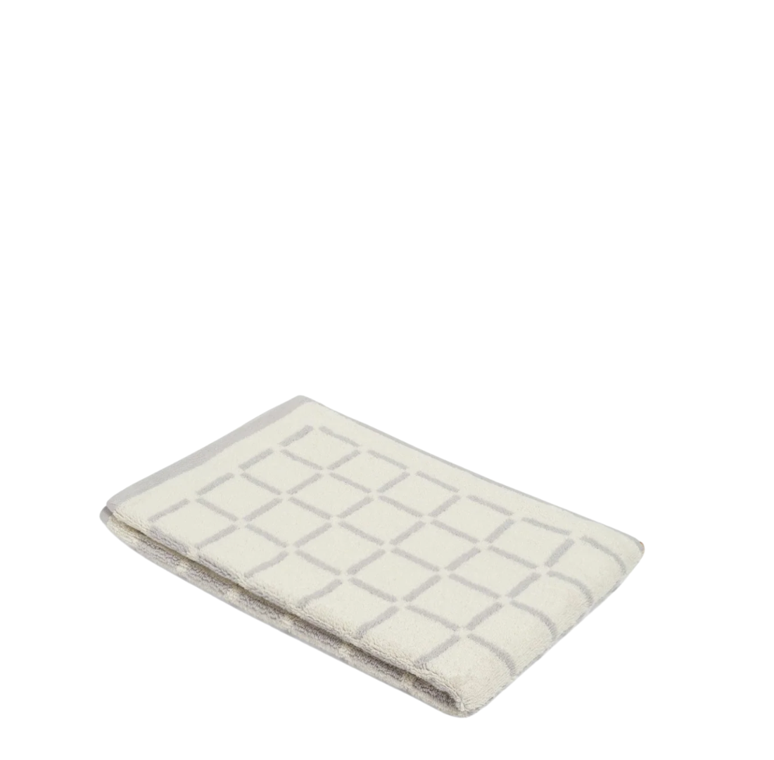 Hand Towel | Grid | Butter + Stone