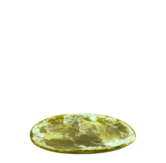 Temple Side Plate | Malachite