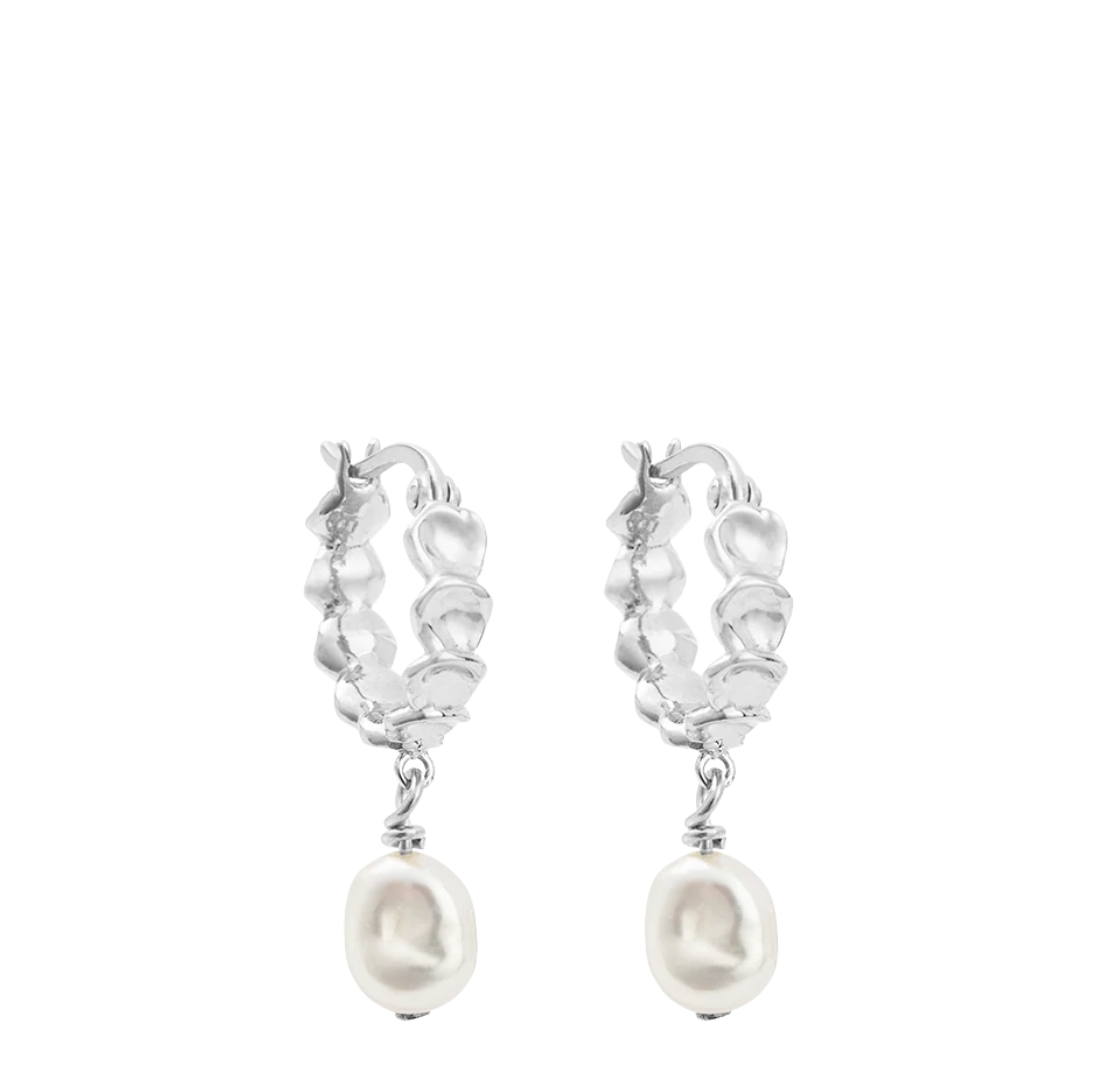 Vacation Hoops | Sterling Silver