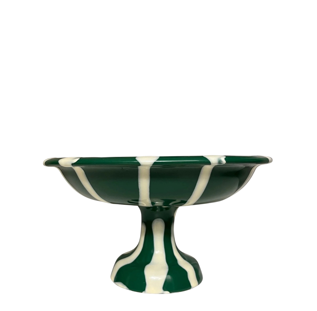 Aperitivo Bowl Stand | Green + Cream