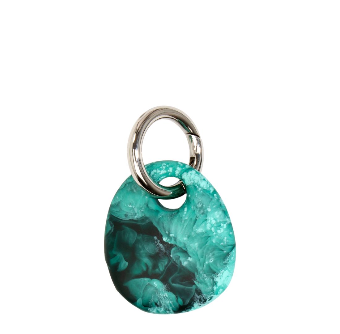 Earth Keyring | Lichen | Gunmetal