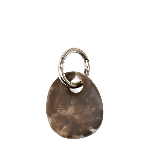Earth Keyring | Cocoa | Gunmetal
