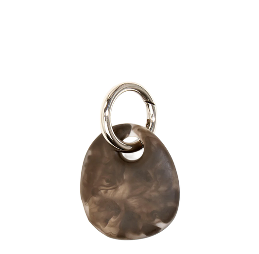 Earth Keyring | Cocoa | Gunmetal