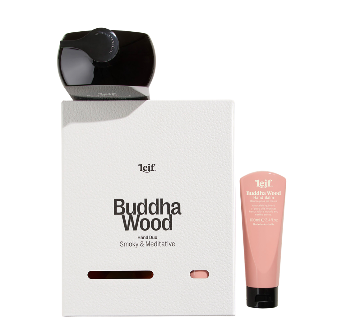 Hand Duo Small | Buddha Wood